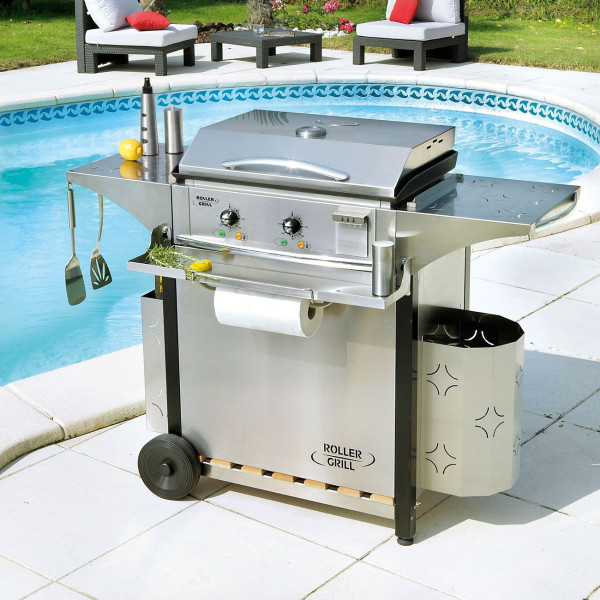Roller Grill Electric Plancha 600E Set