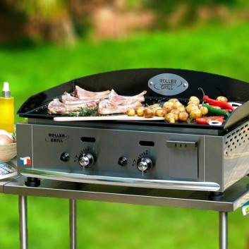 High-end plancha and barbecue Made in France