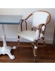 Fauteuil Bistrot en rotin