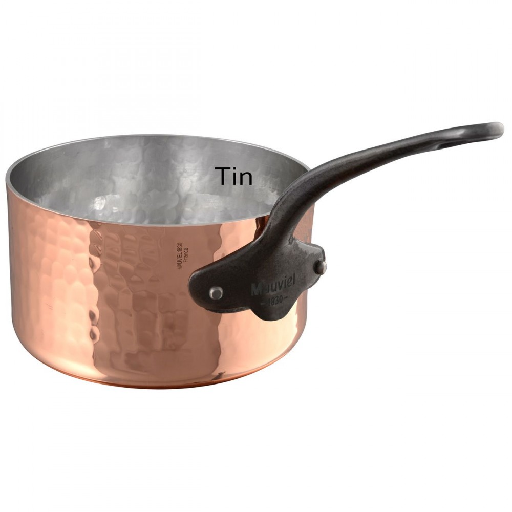 Mauviel Casserole cuivre martelé M'Tradition Bronze