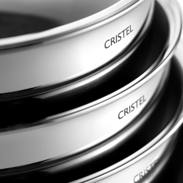 Set batterie CRISTEL Castel Pro inox - 15 pièces