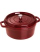 STAUB 28cm Cast Iron Cocotte - 7 Colors