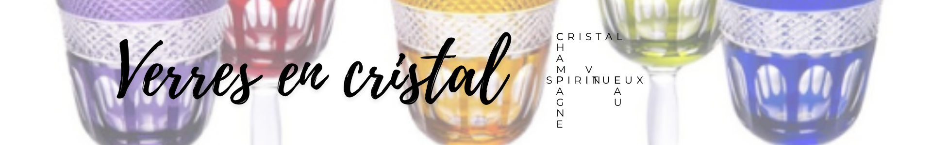 Verre en cristal pour professionnels (CHR...) - Made in France | Comptoir des industries