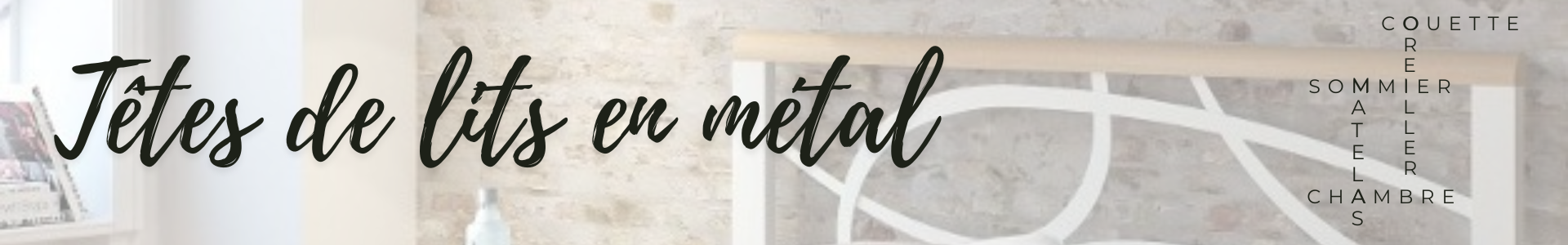 Tête de lit métal design Made in France | Coin-fr