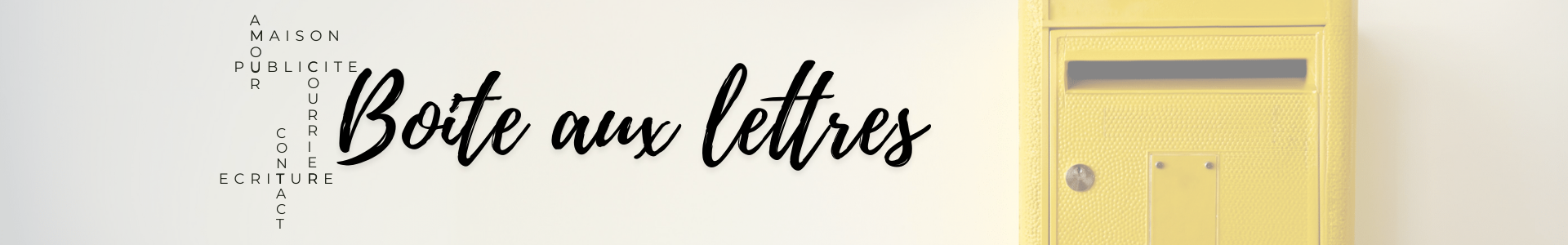 Boite aux lettres pour professionnels (CHR...) - Made in France | Comptoir des industries