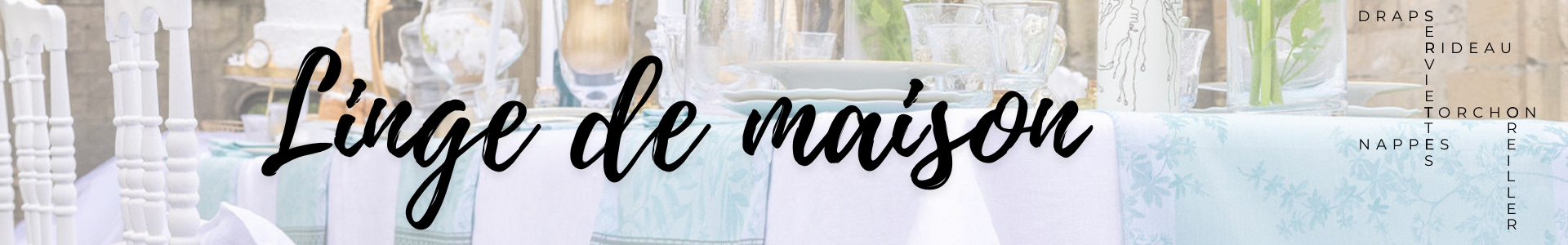 Linge pour professionnels (CHR...) - Made in France | Comptoir des industries