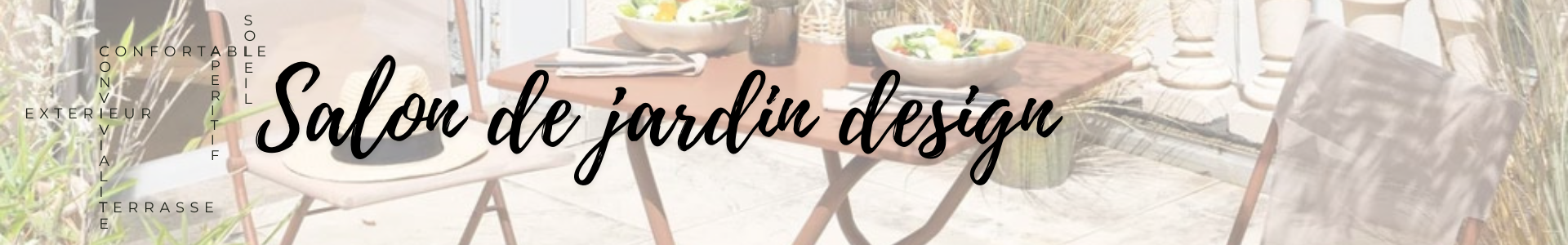 Salon de jardin pour professionnels (CHR...) - Made in France | Comptoir des industries